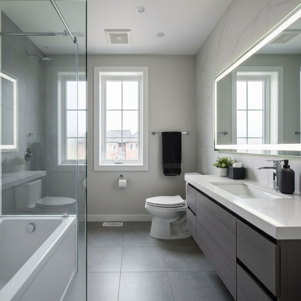 Contemporary bathroom in Mount Pleasant