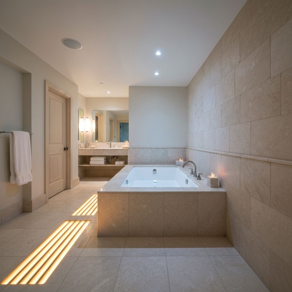 Spa-inspired bathroom in Elgin Mills